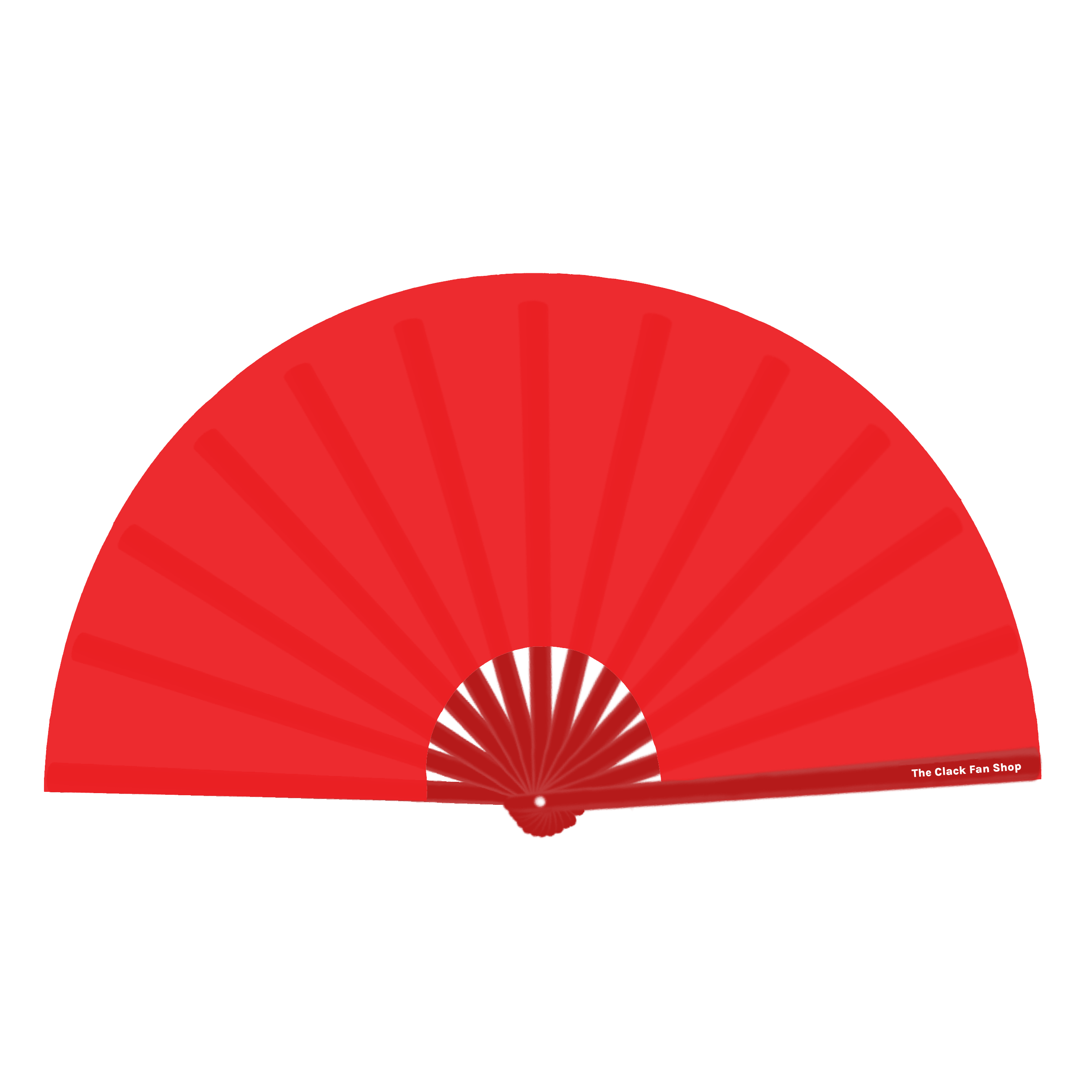 Plain Red Fan