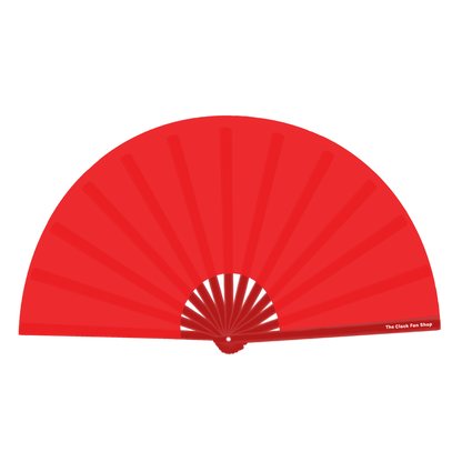 Plain Red Fan