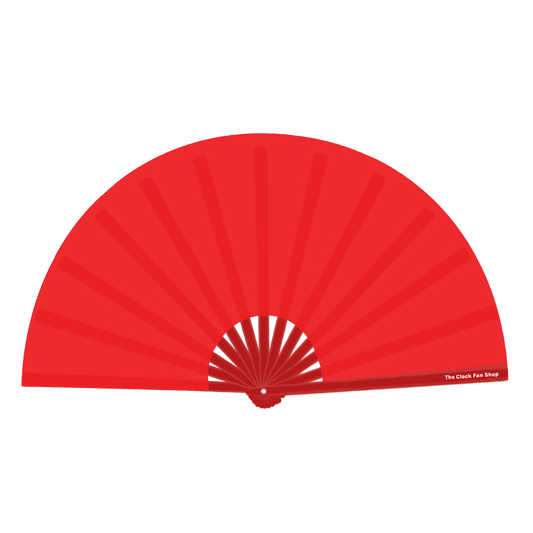 Plain Red Fan