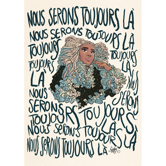 Soa de Muse A3 Illustration Poster