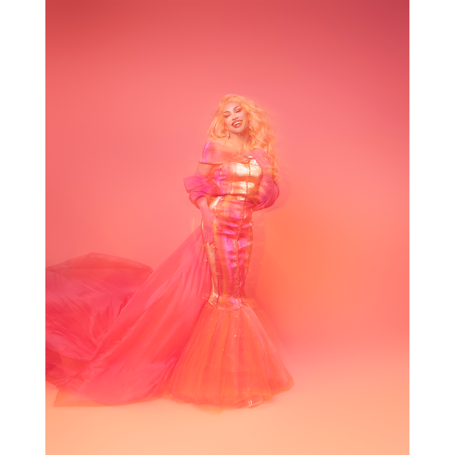 Rosé Signed Print (Pink)