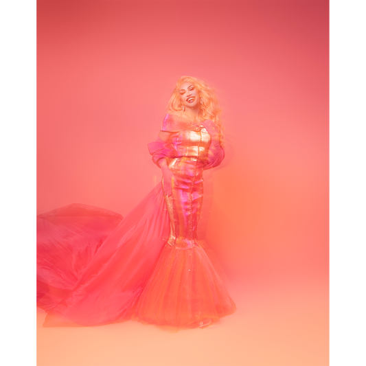 Rosé Signed Print (Pink)
