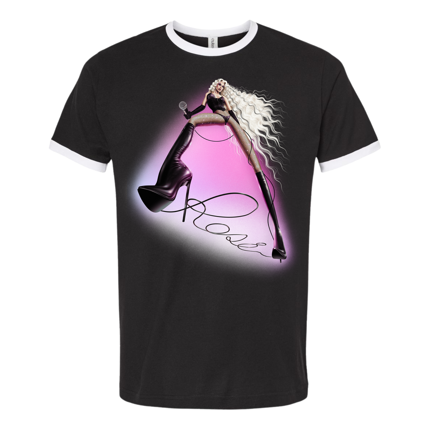 Rosé Ringer T-shirt
