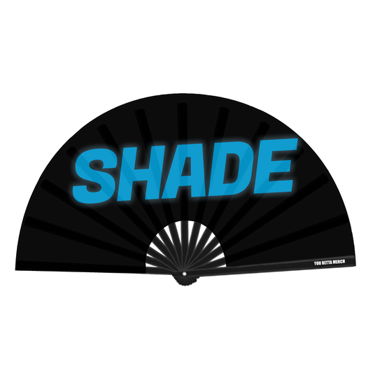 Blue Shade Fan