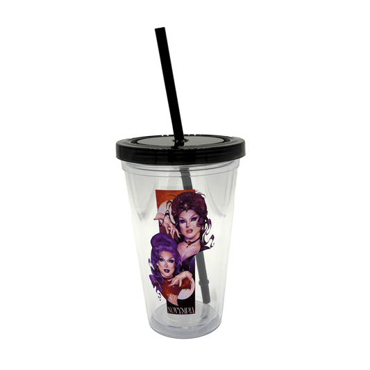 Novympia Black Translucent Tumbler