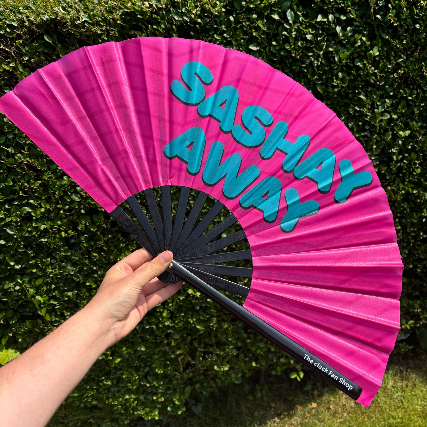 Shantay You Stay / Sashay Away Fan (Double Sided)