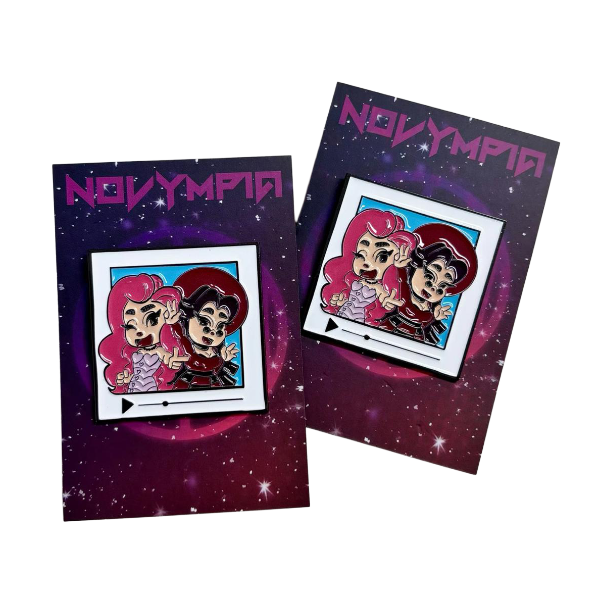 Novympia Pin Badge