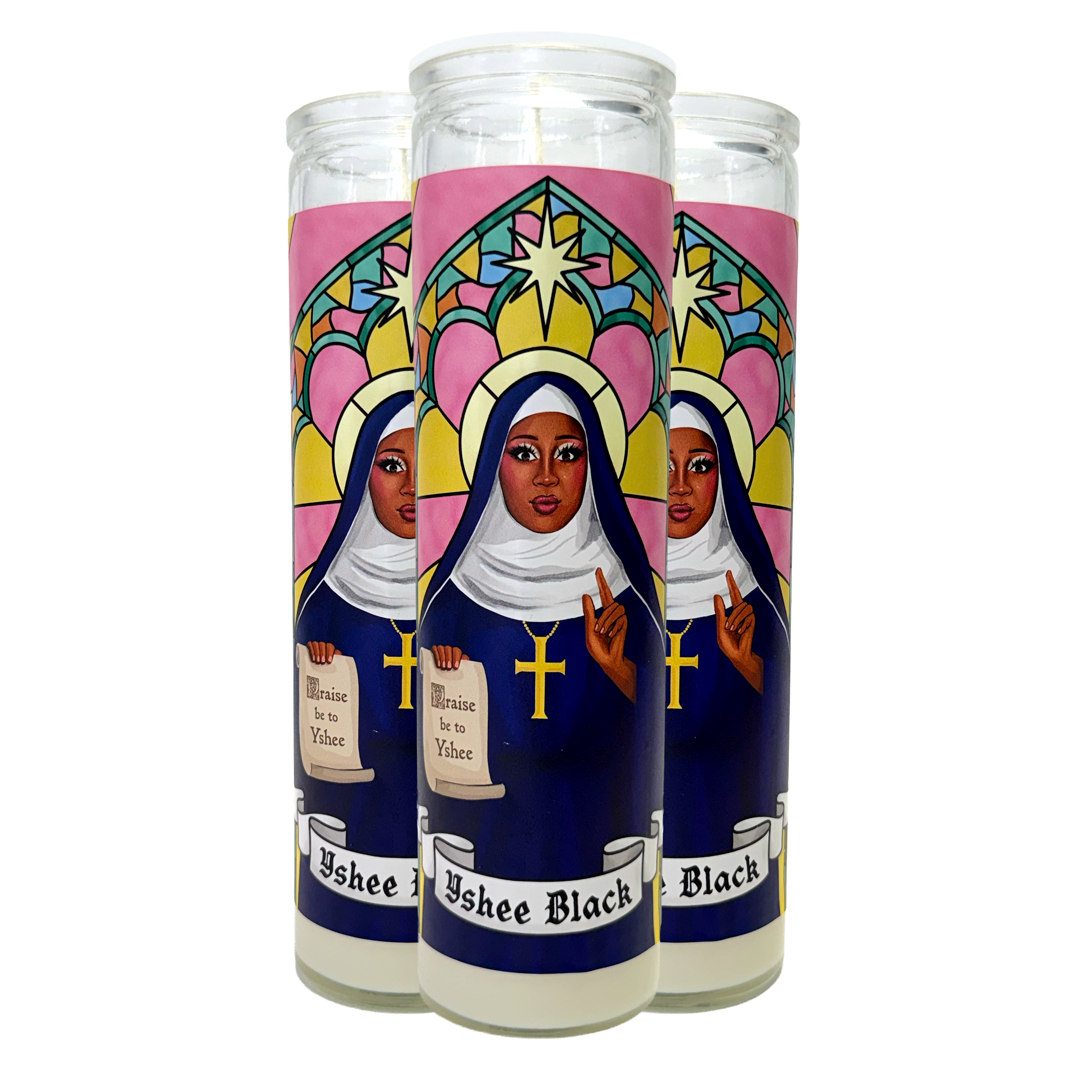 Yshee Black Worship Candle