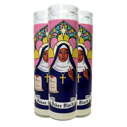 Yshee Black Worship Candle