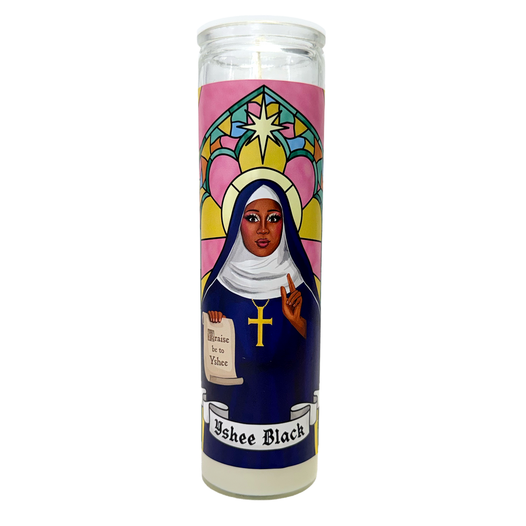 Yshee Black Worship Candle