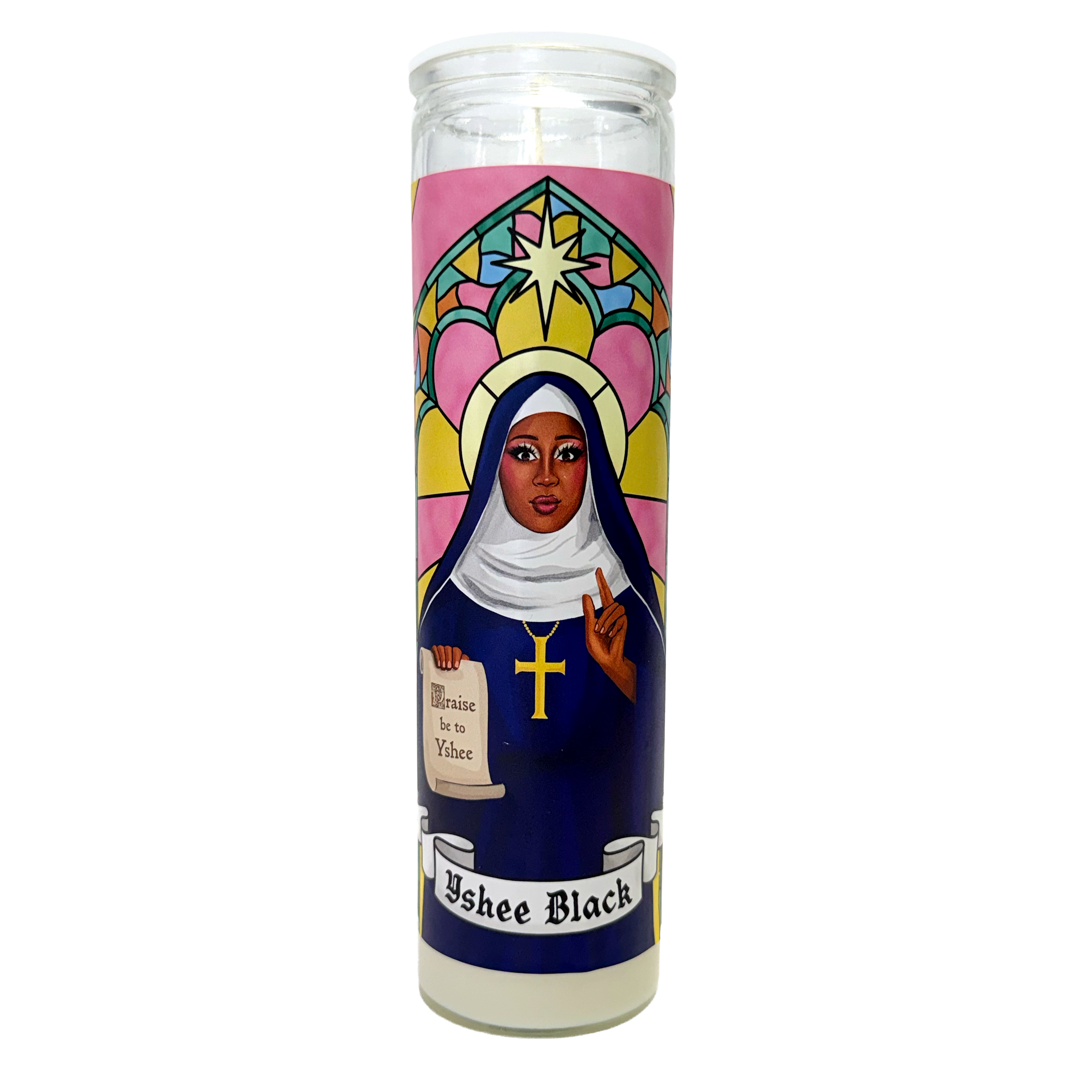 Yshee Black Worship Candle