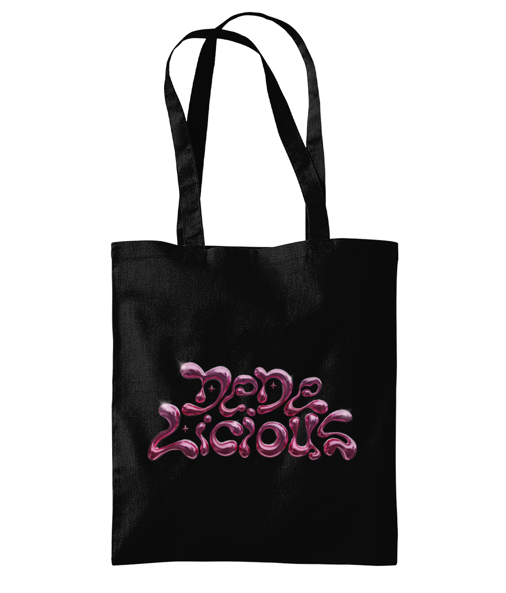 DeDe Licious Logo Tote Bag