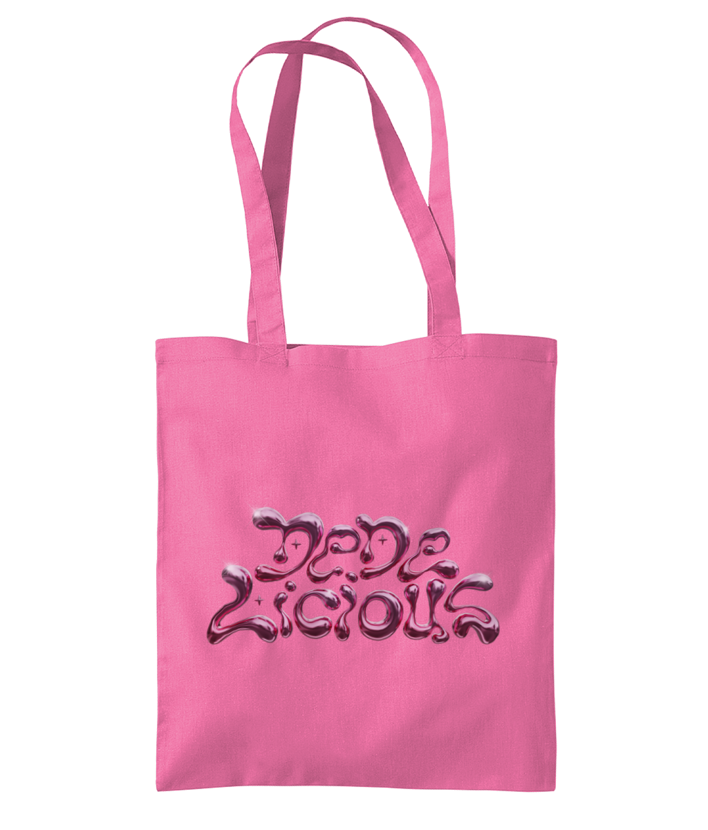 DeDe Licious Logo Tote Bag
