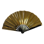 Gold Metallic Fan