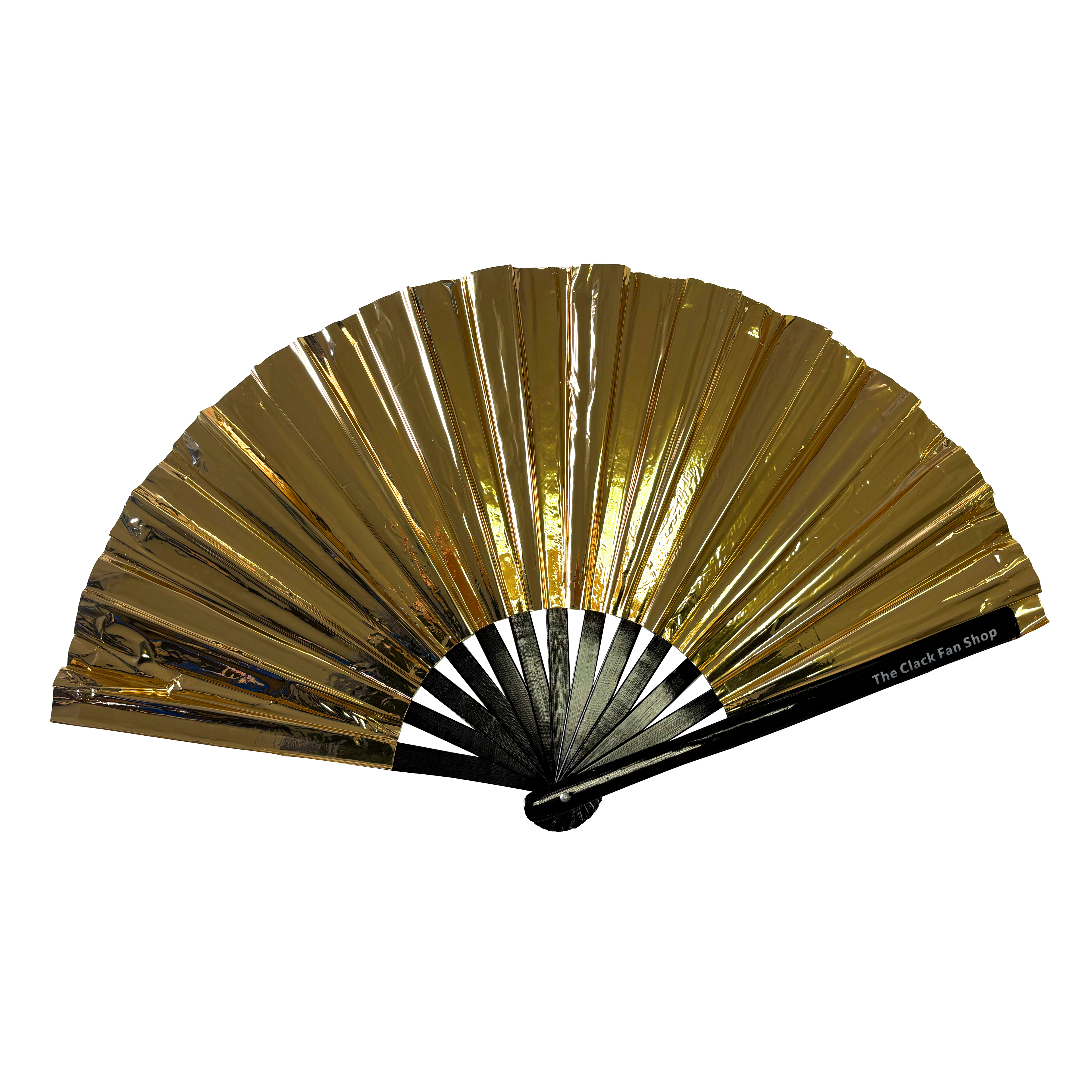 Gold Metallic Fan