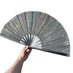Reflective Swirls Fan