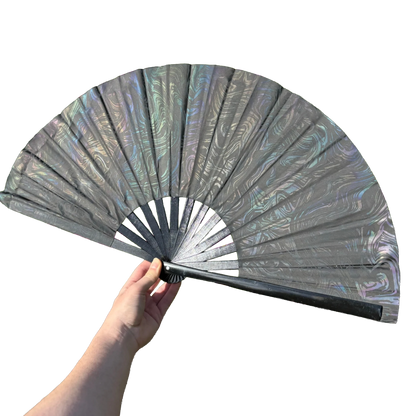 Reflective Swirls Fan