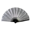 Silver Glitter Fan