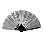 Silver Glitter Fan