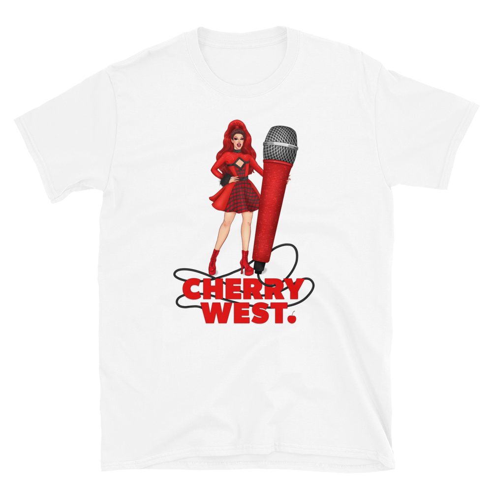 Cherry West Microphone T-shirt