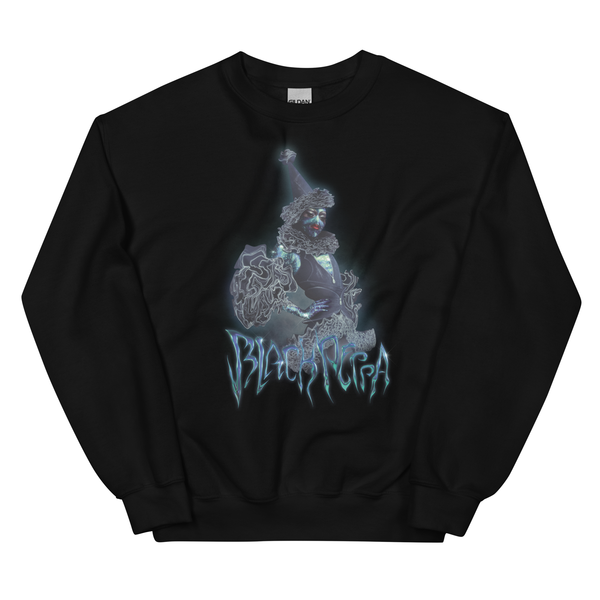 Black Peppa Ruffles Sweatshirt