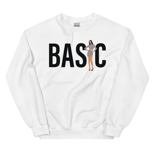 Tia Kofi Basic Sweatshirt White