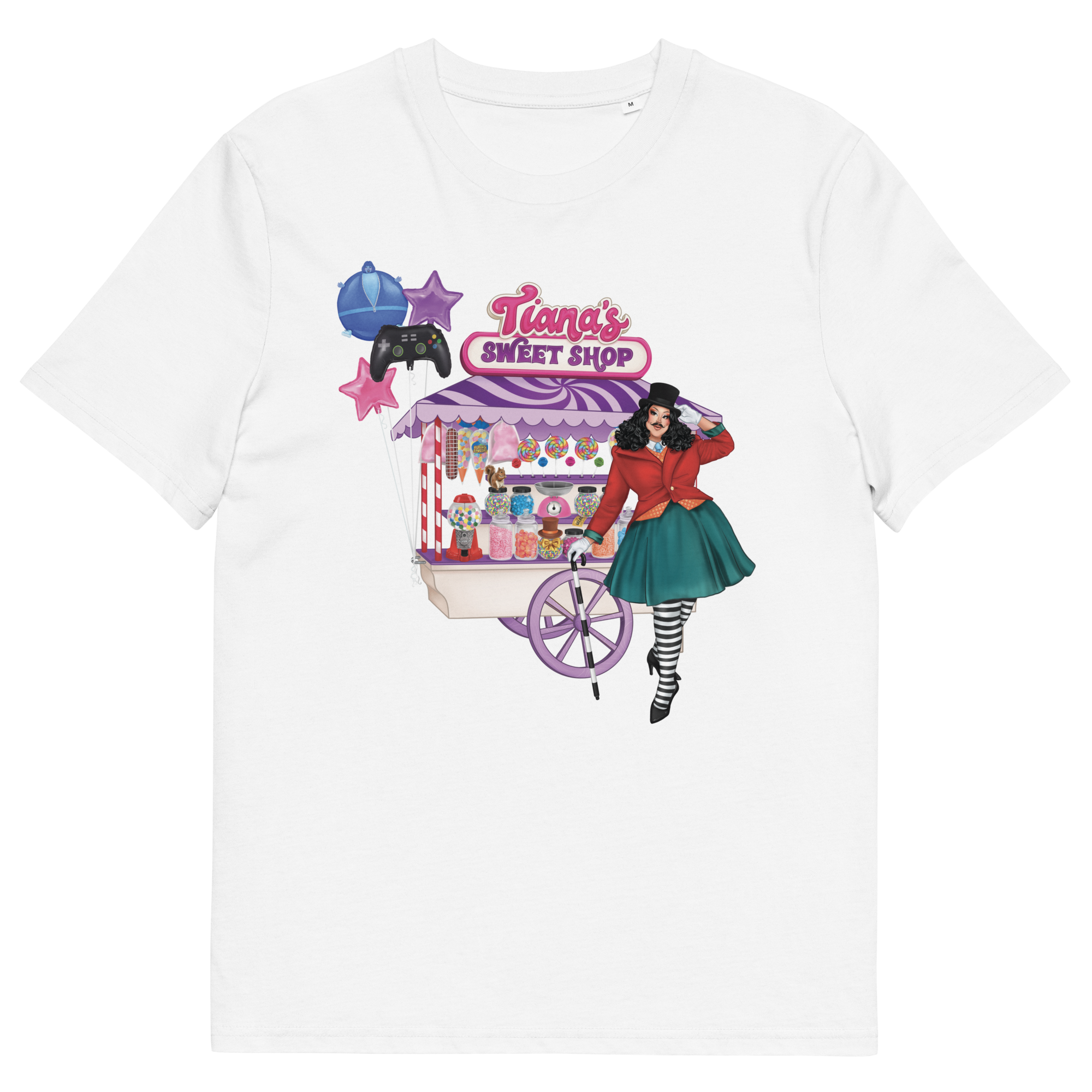 Tiana Biscuit Willy Wonka T-shirt