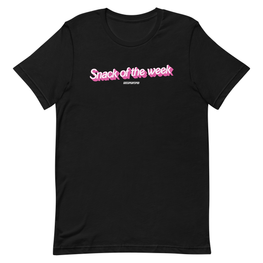 The Gossip Gays Snack of the Week T-shirt Pink