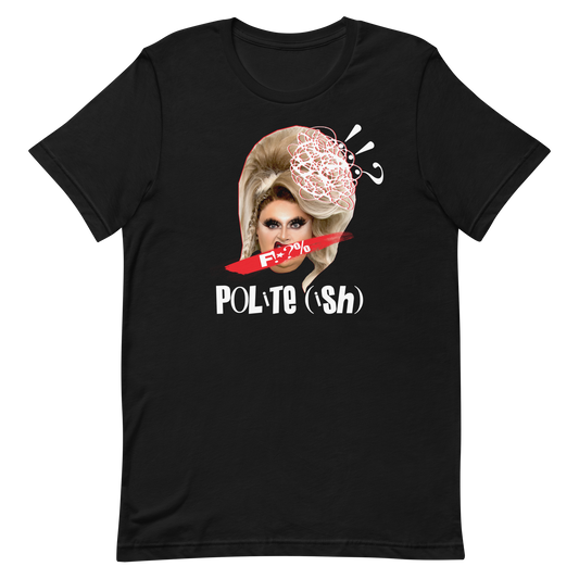 Pixie Polite-Ish Black T-shirt