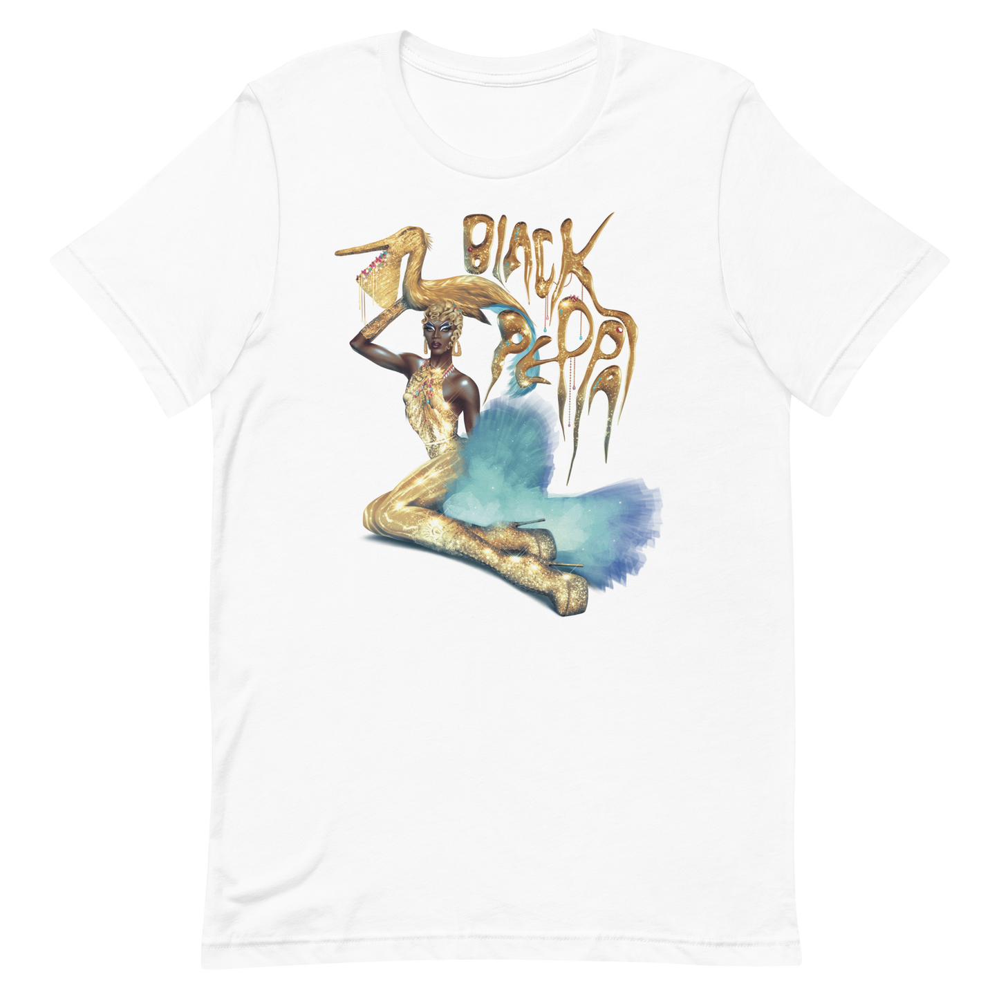 Black Peppa Meet The Queens T-shirt