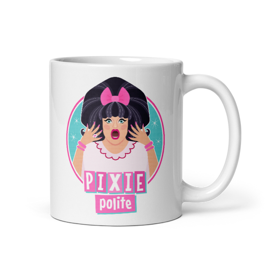 Pixie Polite Hairspray Mug