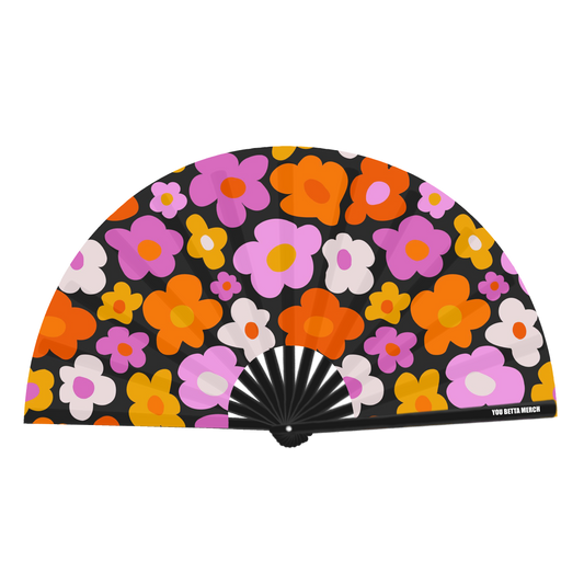 Flower Pattern Fan