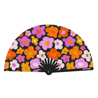 Flower Pattern Fan