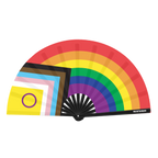 Progressive Pride Flag Fan