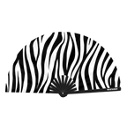 Zebra Print Fan