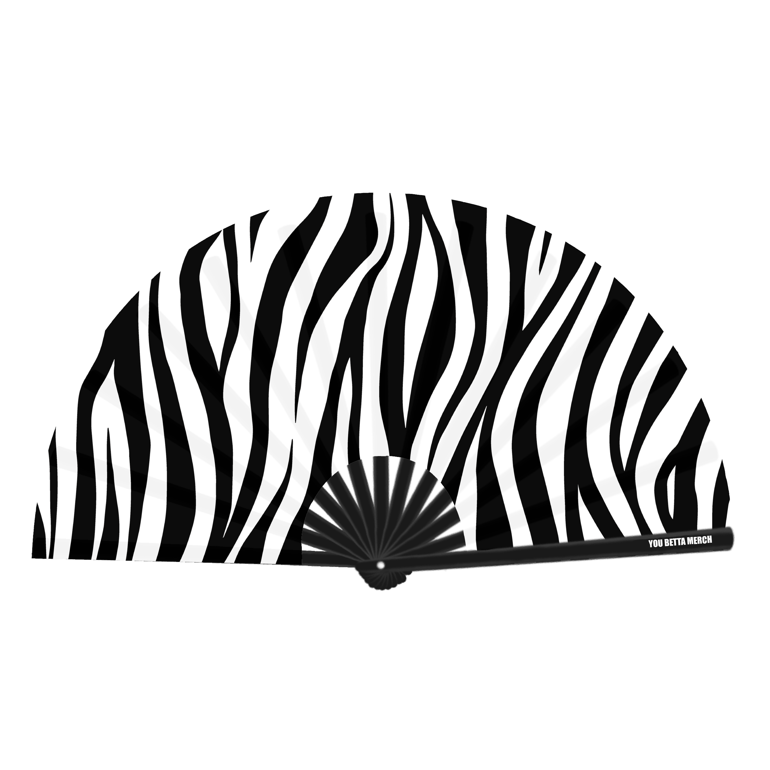 Zebra Print Fan